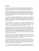 Para llevar a cabo una discusión y relación de las causas de la pobreza presentadas en este artículo, se plantean dos puntos de vista: internacional