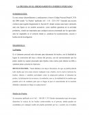 LA PRUEBA EN EL ORDENAMIENTO JURIDICO PERUANO