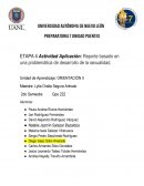 ETAPA 4 Actividad Aplicación: Reporte basado en una problemática de desarrollo de la sexualidad