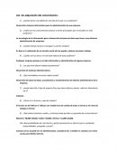 Act. De adquisición del conocimiento empleo de trabajo