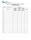 EVALUACIÓN DIAGNÓSTICA DESAFÍOS MATEMÁTICOS (OCTUBRE 2017)