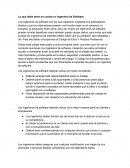 Lo que debe tener en cuenta un Ingeniero de Software