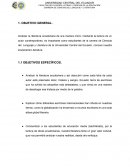 Analizar la literatura ecuatoriana de una manera micro, mediante la lectura de un autor contemporáneo