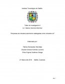 Empresas de industria automotriz catalogadas como industria