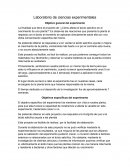 Laboratorio de ciencias experimentales. Objetivo general del experimento
