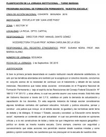 PROGRAMA NACIONAL DE FORMACIÓN PERMANENTE “NUESTRA ESCUELA”. Página 1