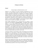 El Elogio de la Dificultad . Ensayo: “todo para llegar a la felicidad absoluta, se vale”