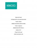 Contro 3 INTEGRACIÓN CON BASE DE DATOS