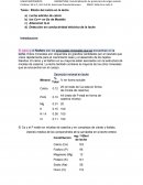 Efecto del calcio en la leche