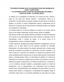 La correlación entre el nivel de concentración de trabajo y música de fondo: Un estudio piloto