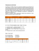 Problema de Programación Dinámica - Inventarios