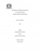 UNIDAD ACADÉMICA PREPARATORIA Lectura Y Redacción