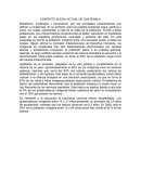 CONTEXTO SOCIAL ACTUAL DE GUATEMALA