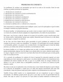 PROBLEMAS DE CONDUCTA son presentados por más de un niño en las escuelas