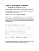 Trabajo de conocimiento en competencia ¿Qué tipo de conocimientos deben tener?