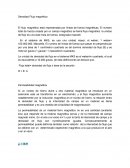 Densidad Flujo magnético