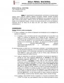 Sobreseimiento. Hechos y delito investigados