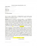 Contrato de trabajo a término fijo inferior a 1 año