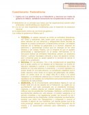 Cuestionario: Federalismo