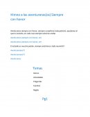 Himno a las aventureras(os) Siempre con honor