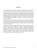 El desarrollo de la Psicologia Industrial
