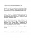 ¿Cuál crees que es la estrategia de segmentación de Coca Cola?