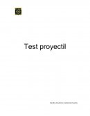 Proyecto final. Test proyectil