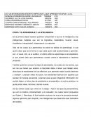 ETAPA 1 El APRENDIZAJE Y LA INTELIGENCIA. ETAPA 2 ESTRATEGIAS COLABORATIVAS