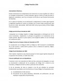 Cod. penal de 1916