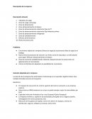 Descripción almacén