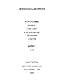 ¿EXPERIMENTOS DE LABORATORIO?. Página 1
