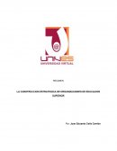 RESUMEN LA CONSTRUCCION ESTRATEGICA DE ORGANIZACIONES DE EDUCACION SUPERIOR