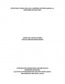 ESTRATEGIA TECNOLOGICA DE LA EMPRESA DRYPERS ANDINA S.A. SANTANDER DE QUILICHAO