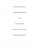 Relación de Ética y los derechos humanos.Preparatoria forum internacional