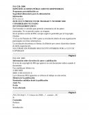 ESPECIFICACIONES PÚBLICAMENTE DISPONIBLES