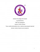 Análisis de beneficios de un sistema automatizado industrial