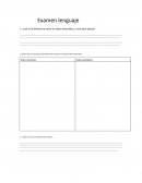 Examen lenguaje s/r