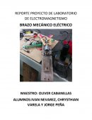 BRAZO MECÁNICO ELÉCTRICO