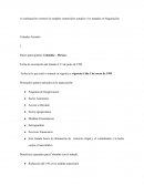 Países participantes Colombia – México negociación