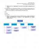 Defina que es un organigrama y mencione los principales organigramas que conoce