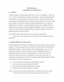 Presentación de la provincia de Salta - Método Descriptivo