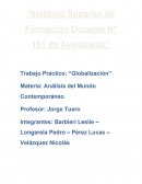 Trabajo Práctico: “Globalización”