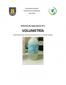 Determinación de concentración de cloruro en muestra de agua
