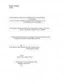 Trabajo Monográfico Sometido como Requisito Final para la Obtención del