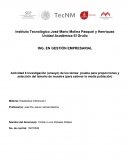 ING. EN GESTIÓN EMPRESARIAL Materia: Estadística Inferencial I