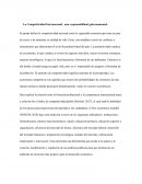 La Competitividad Internacional, una responsabilidad gubernamental