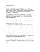 Ensayo de los valores. Ensayo de los valores