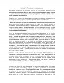 Reflexión de la practica docente . El quehacer educativo