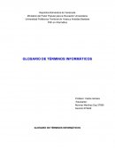 GLOSARIO DE TÉRMINOS INFORMÁTICOS
