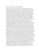 Ensayo 1 - El génesis o la creación del mundo